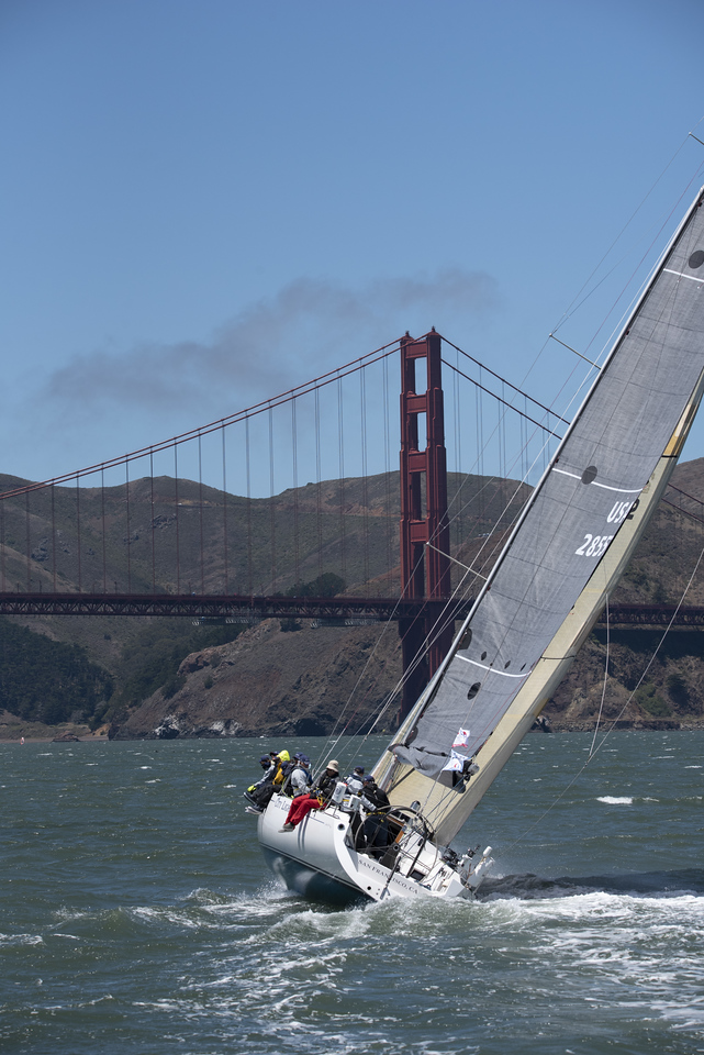 Heading out the gate